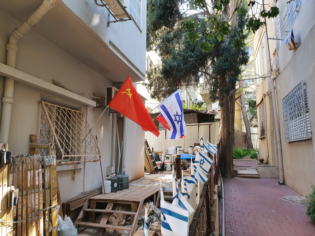 Знамя Победы в Хайфе