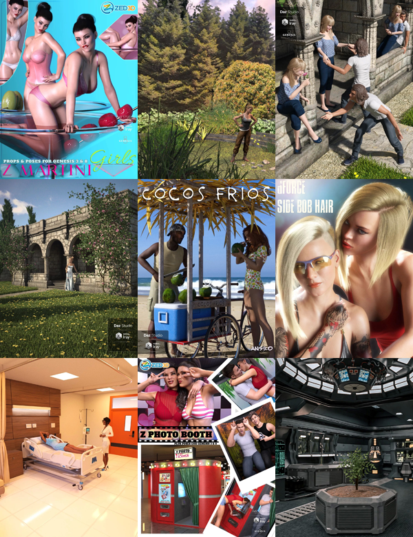 DAZ Bundle 15102019 Part 1 DAZ Bundle 15102019 Part 1