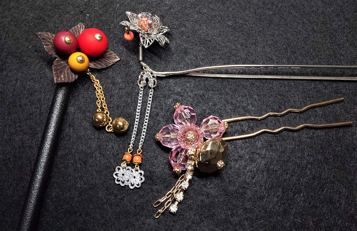 japanese kanzashi