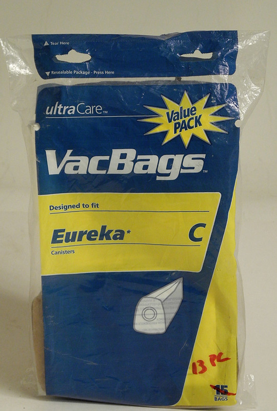 Eureka C Canister Vacuum Cleaner Bags Lot of 13 New Unused. eBay