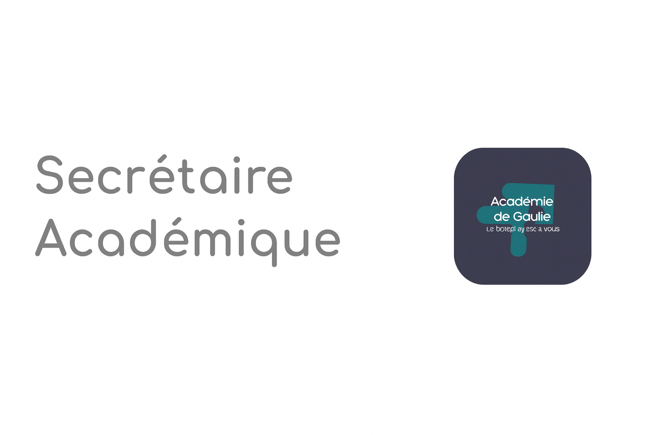 Secrétaire académique 