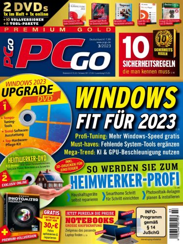 Pcgo Magazin März No 03 2023
