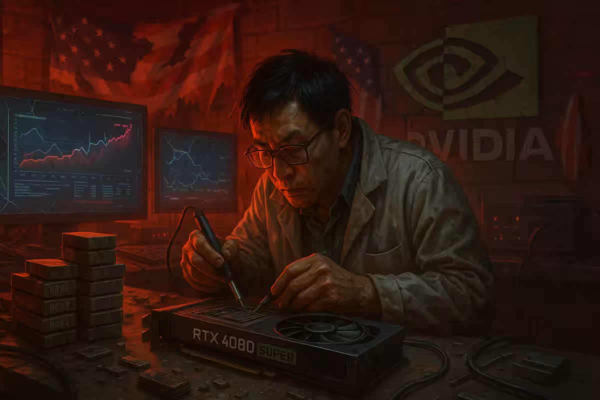 Mercado Negro de Silício: Chineses Hackeiam a RTX 4080 Super com 32 GB de VRAM – O Sonho dos Modders ou o Pesadelo da NVIDIA?
