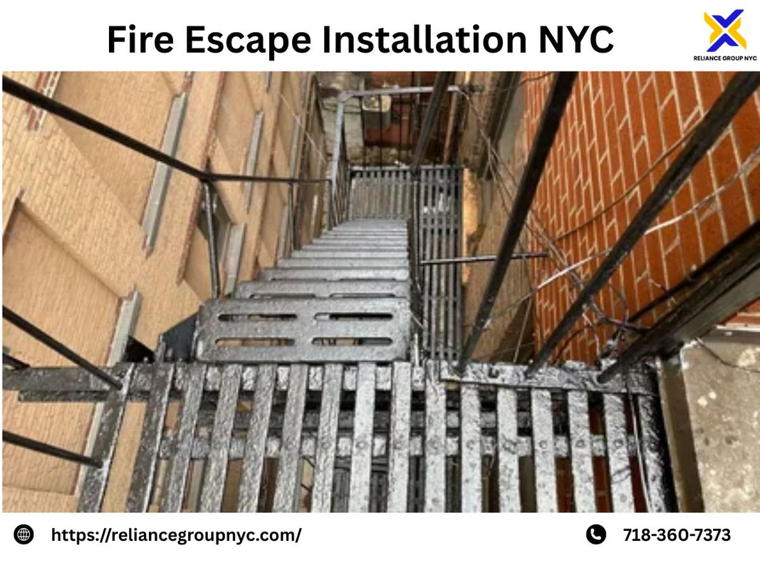 Fire Escape Installation NYC Reliance (1)