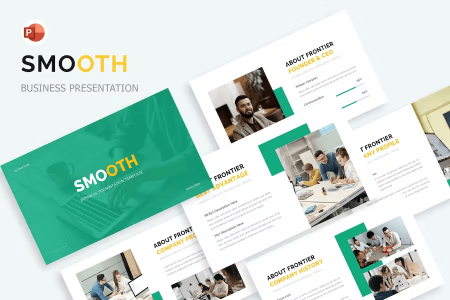 Smooth - Business Creative PowerPoint Template Smooth - Business Creative PowerPoint Template