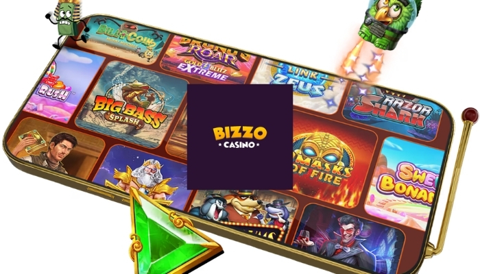 Bizzo Casino Navigation
