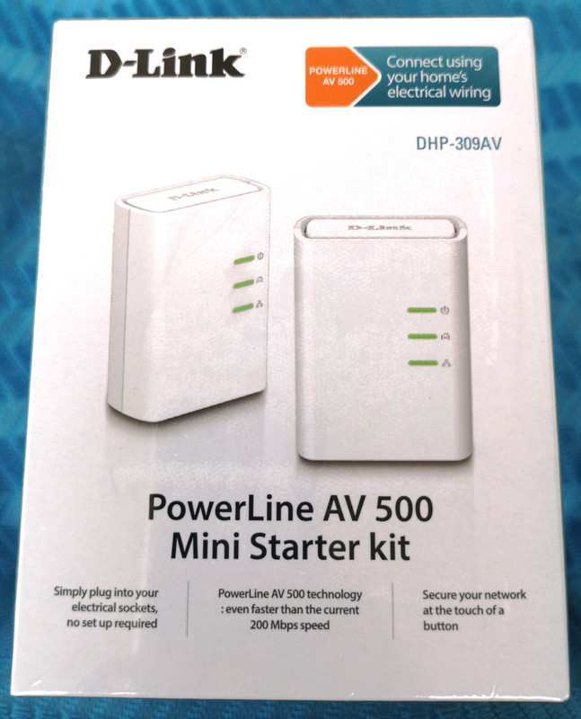 D-LINK AV500 Powerline AdapterStarterKit DHP-309AV IMG_20190508_