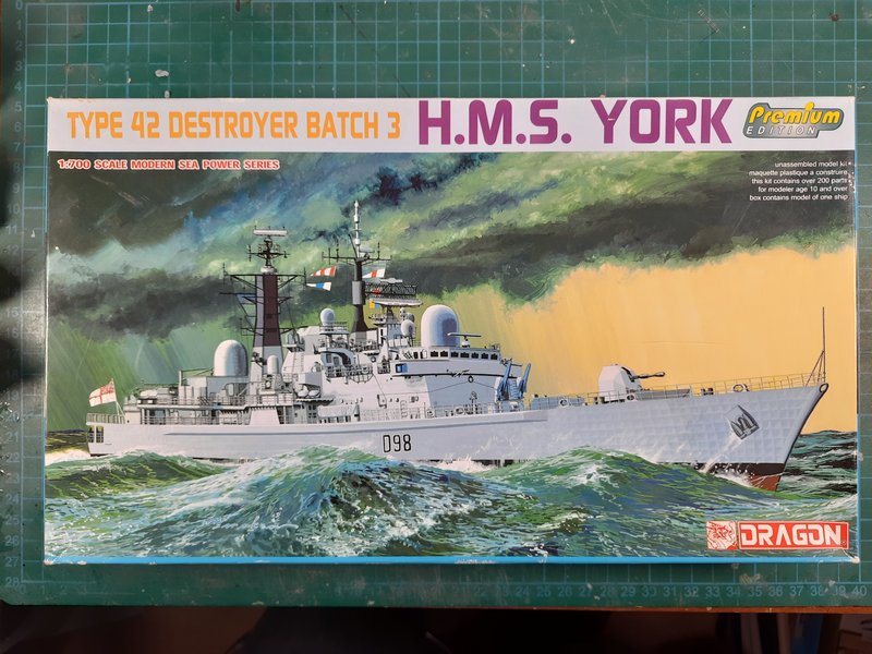 1/700 Type 42 Batch 2 & 3 Destroyers - HMS Liverpool & HMS York - Work ...