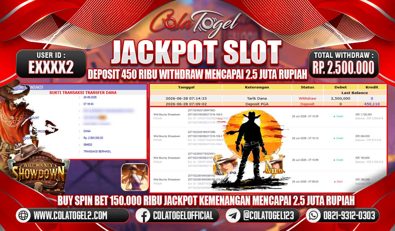 JACKPOT SLOT GACORR!!