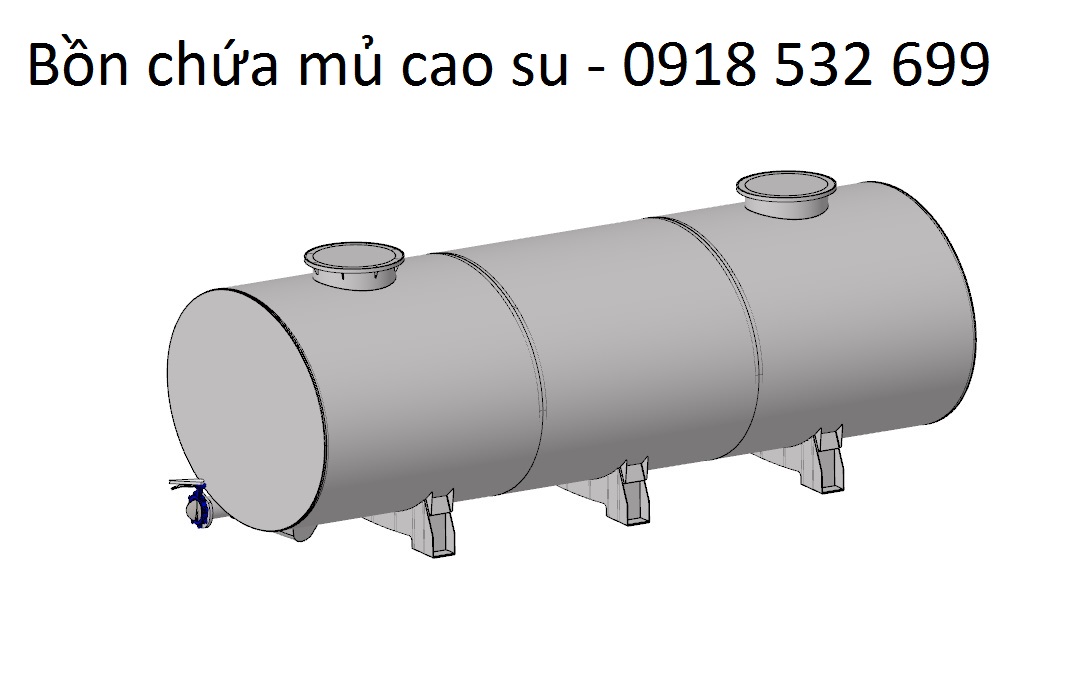 tank chứa mủ cao su