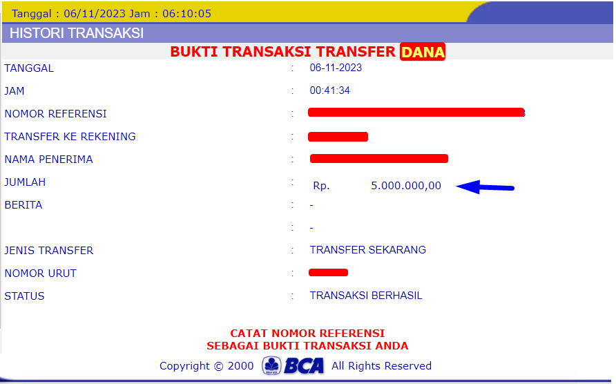 Bukti JP slot hari ini