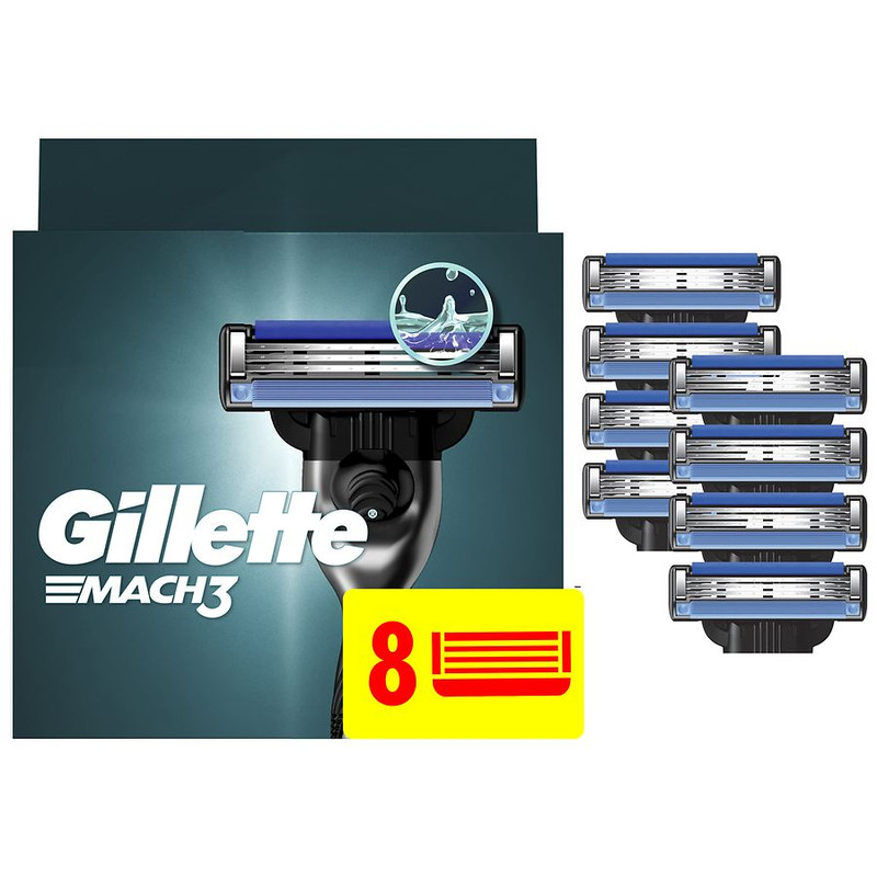 Gillette MACH3 Razor Blade Refills Deal: 8-Count Pack at Walgreens Gillette MACH3 Razor Blade Refills Deal: 8-Count Pack at Walgreens