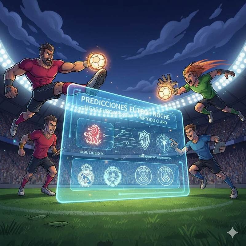 Predicciones de fútbol esta noche precisas - Ligas europeas con método claro