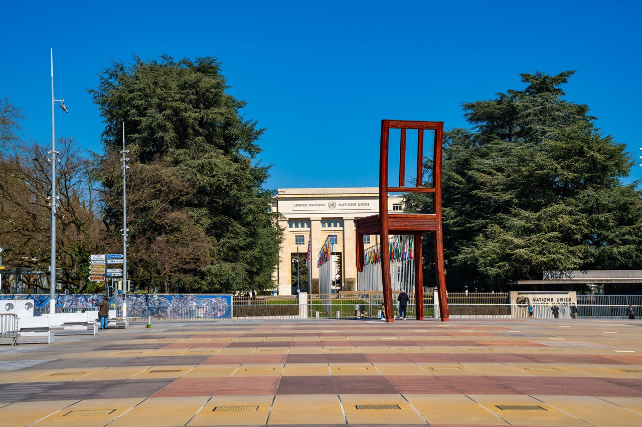 Broken Chair Monument