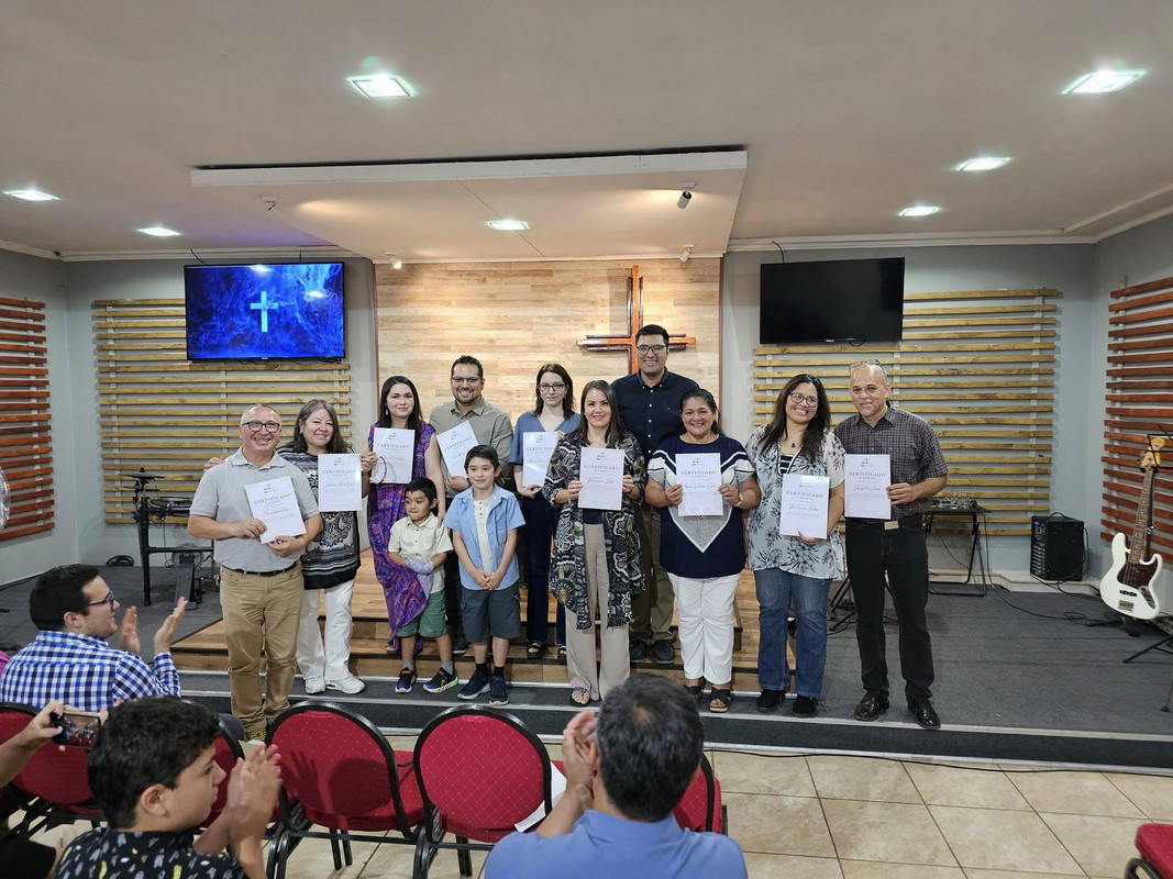 Nuevos miembros en la iglesia