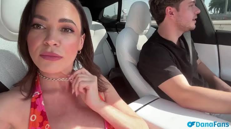 Dana Dearmond Fucking in Tesla Autopilot
