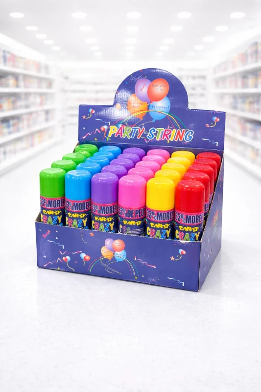 Party Crazy String Product Display