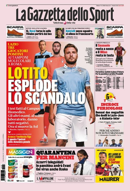 La Gazzetta Dello Sport 7 Novembre 2020 Free Download Itafilez
