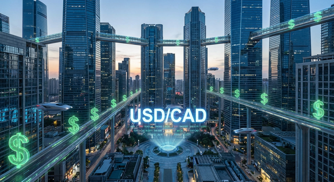 USD/CAD Gagal Tembus Garis Tren 1,4150: Tekanan Turun Menuju MA200 di Sekitar 1,3880–1,3920