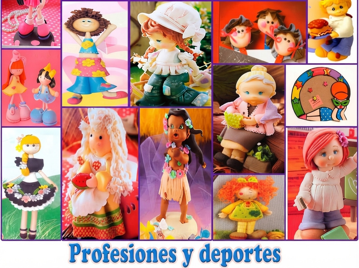 Curso elabora muñecas hadasy bailarias con porcelanicron