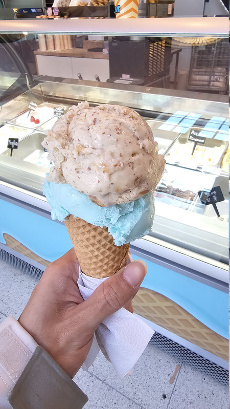 藍色香蕉和燕麥什麼的口味