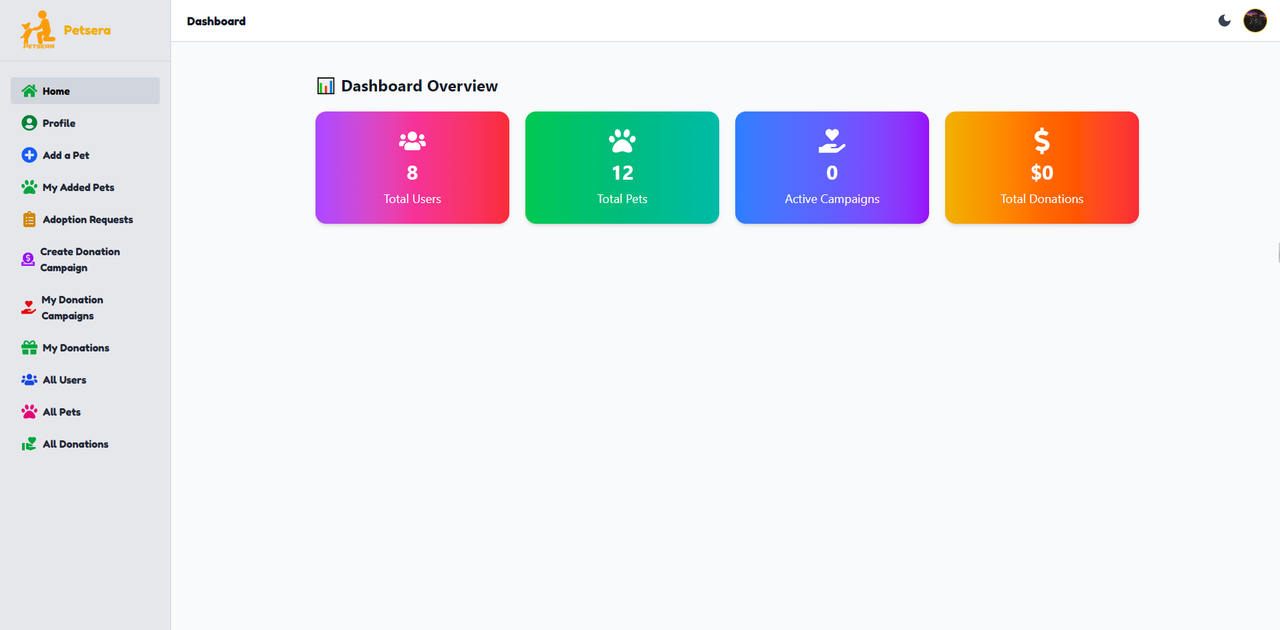 Petsera — MERN Pet Adoption & Donation Platform screenshot 5