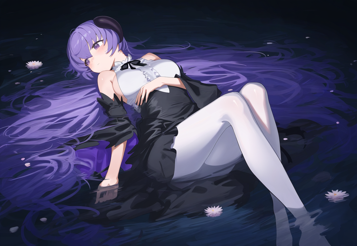 1girl, {{hanyuu}}, mikozin, NDGD, ohlia, {kobayashi ritz}, reoen, from above, fr s-1841924631