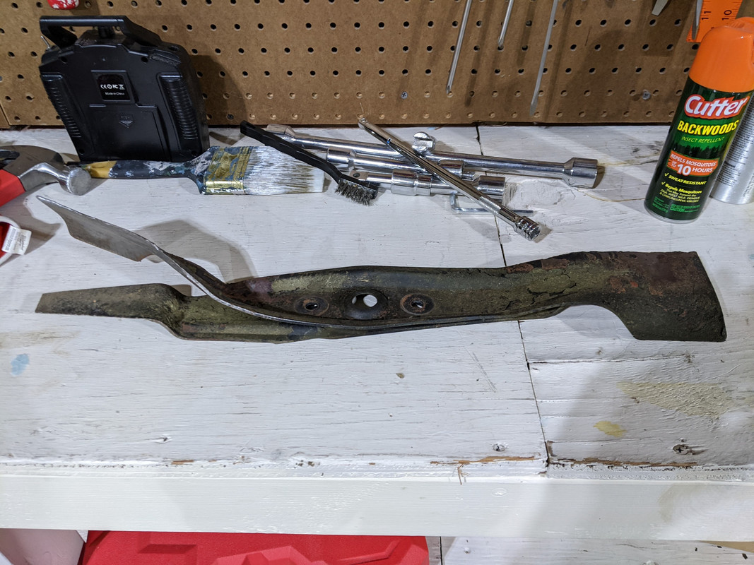 Honda HRC216HXA bent blade after hitting rock? Lawn Care Forum