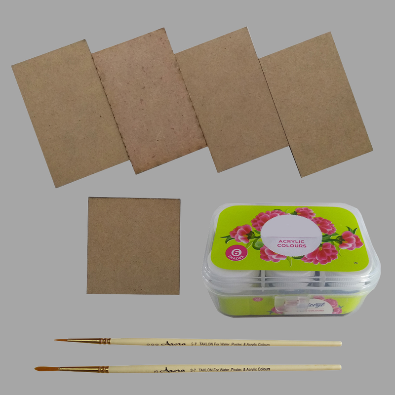 Pichwai Painting on Pen Stand DIY Kit 