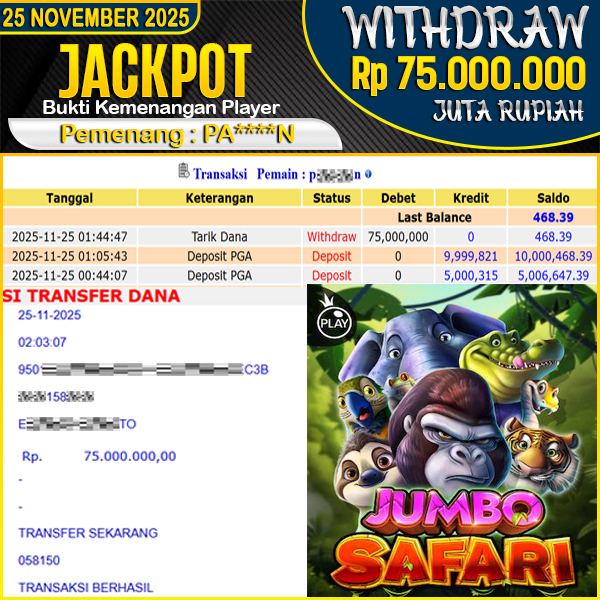 jackpot-slot-pragmatic-play-jumbo-safari--wd-rp-75000000--dibayar-lunas-di-joyotogel