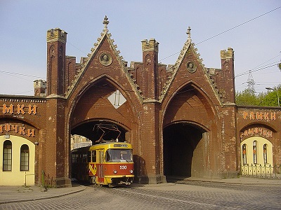 history - History of Prussia Kaliningrad-Brandenburg-Gate