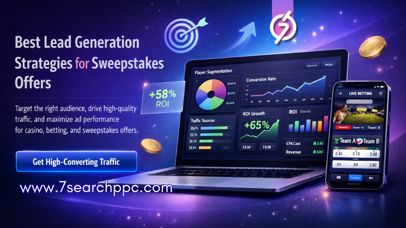 High-converting funnel design for promoting sweepstakes offers online