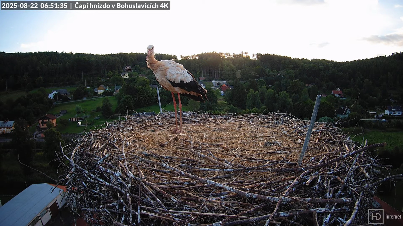 Tiešraide no KARA uzņēmuma stārķu skursteņa Bohuslavicē netālu no Trutnovas 7-51-30 screenshot