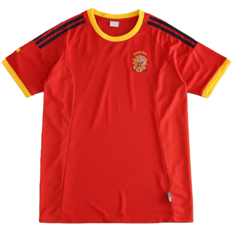 2002 season Spain home retro Fan version
