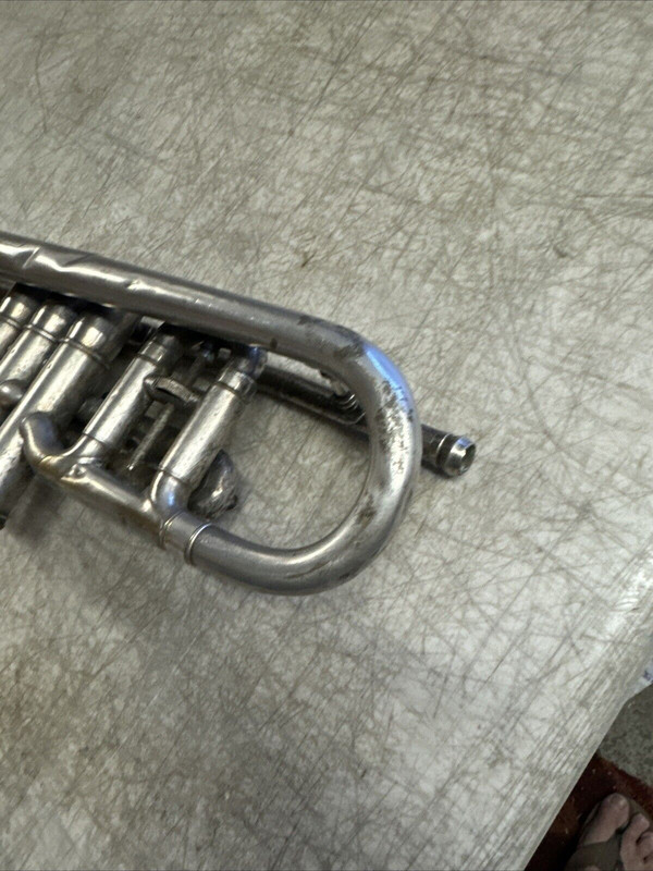 Conn 1934 8A Victor Long Cornet sn 298544 (8)