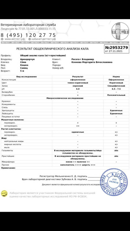 ОАкала от 27.11.2021