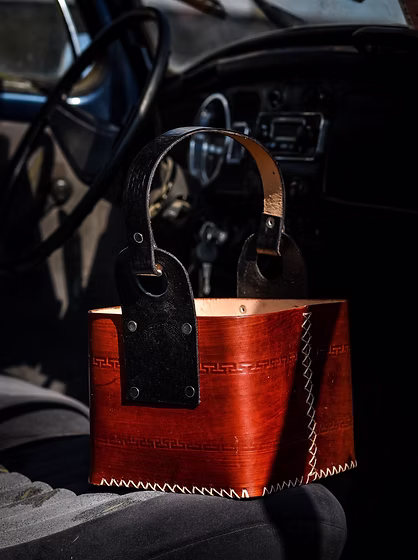 Matera Cuero Cuadruple