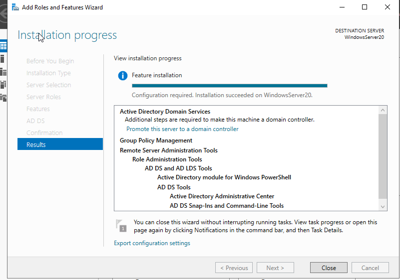 Step 1.1 Screenshot
