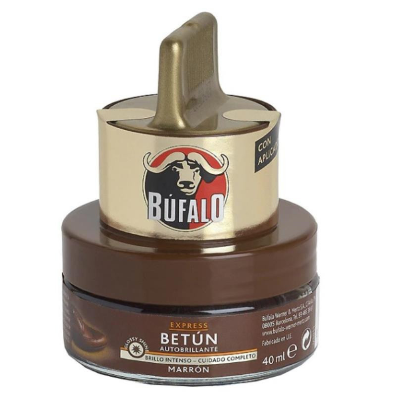 Bufalo Self-shining cream shoe polish Brown 55ml