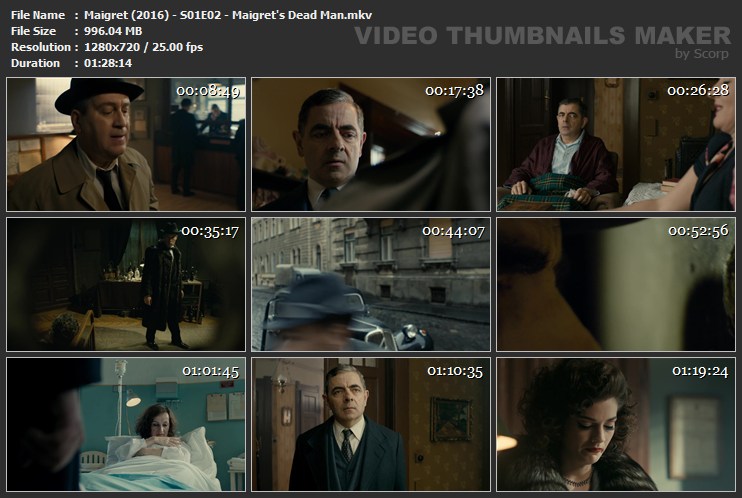 Maigret (2016) S01E02 Maigret s Dead Man mkv
