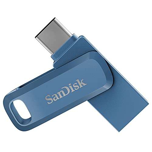 Amazon: Memoria USB SanDisk de 256Gb. Usb 2 en 1 Tipo C y Tipo A. 
