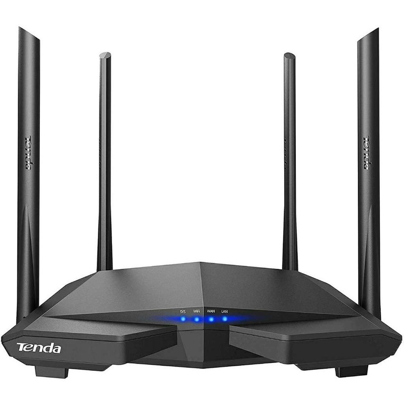 Amazon: Tenda AC6 WiFi Router Inalámbrico Inteligente, Enrutador AC1200, Doble Banda de 2.4G y 5G, 4 Antenas Externas de 5dBi, MUMIMO 