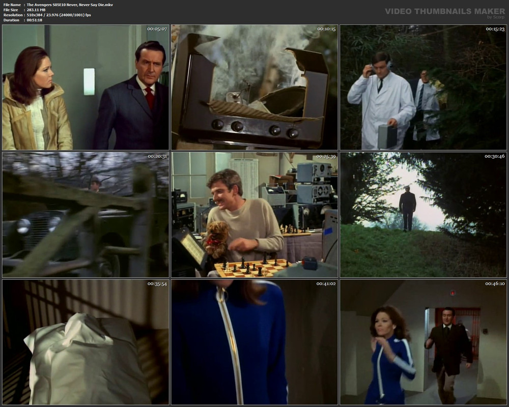 The Avengers S05E10 Never, Never Say Die.mkv