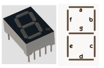 7 segment display pinout