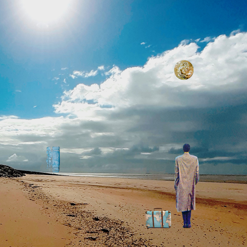 11: oct femme plage ref.