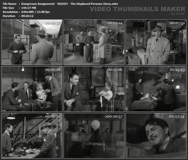 Dangerous Assignment - S01E03 - The Displaced Persons Story.mkv
