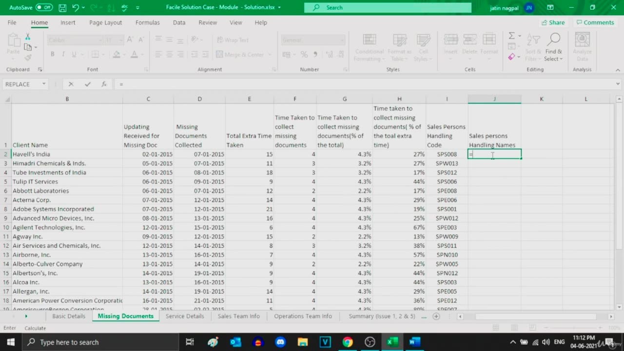 SigmaWay's Advanced Excel Course