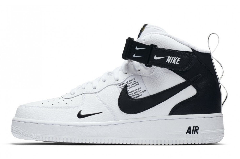 Nike Air Force 1 Mid Utility White Black