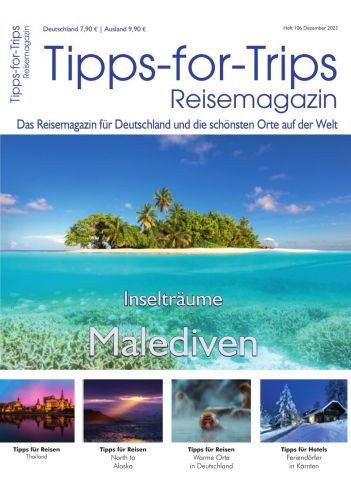 Cover: Tipps-for-Trips Reisemagazin No 12 Dezember 2023