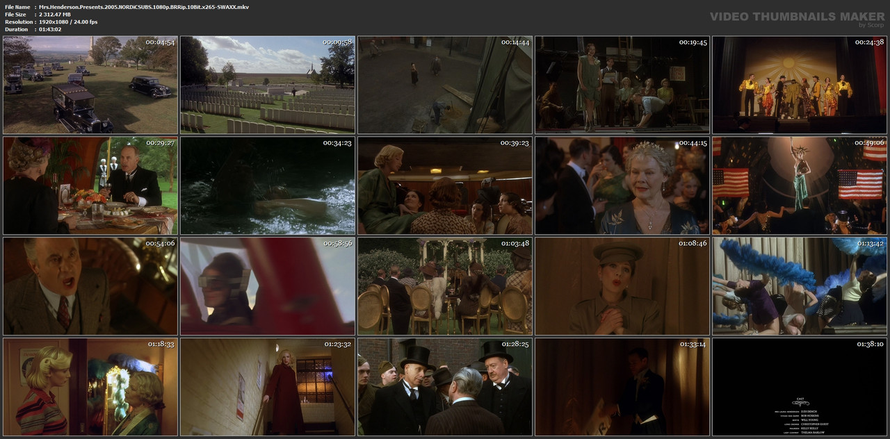 Mrs.Henderson.Presents.2005.NORDiCSUBS.1080p.BRRip.10Bit.x265-SWAXX.mkv